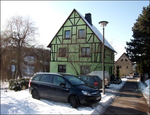 Ferienwohnung Kohrener Land Buitenkant foto